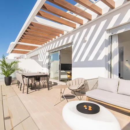 Lm352b- Spacious Family Penthouse With Sea View Lejlighed Estepona
